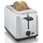 Tostadora de 2 rebanadas, acero inoxidable cepillado